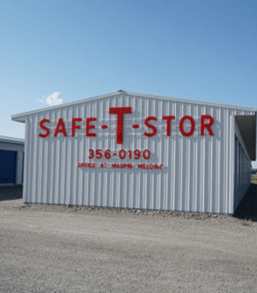 safe-t-stor sign